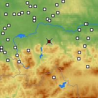 Nearby Forecast Locations - Андрыхув - карта