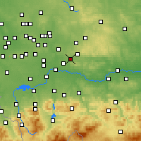Nearby Forecast Locations - Хшанув - карта