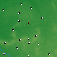Nearby Forecast Locations - Острув-Велькопольски - карта