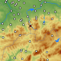 Nearby Forecast Locations - Висла - карта