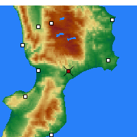 Nearby Forecast Locations - Катандзаро - карта