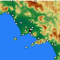Nearby Forecast Locations - Казория - карта