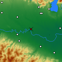 Nearby Forecast Locations - Кремона - карта