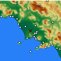 Nearby Forecast Locations - Аверса - карта