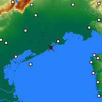 Nearby Forecast Locations - Каорле - карта