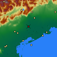 Nearby Forecast Locations - Одерцо - карта