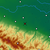 Nearby Forecast Locations - Модена - карта