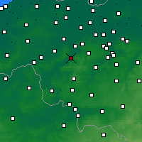 Nearby Forecast Locations - Ауденарде - карта