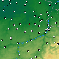 Nearby Forecast Locations - Синт-Трёйден - карта