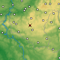 Nearby Forecast Locations - Либрамон-Шевиньи - карта