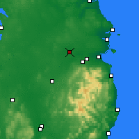 Nearby Forecast Locations - Мейнут - карта