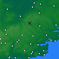 Nearby Forecast Locations - Haverhill - карта