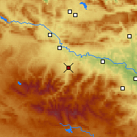 Nearby Forecast Locations - Nájera - карта