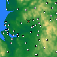 Nearby Forecast Locations - Болтон - карта