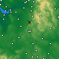 Nearby Forecast Locations - Congleton - карта