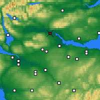 Nearby Forecast Locations - Стерлинг - карта