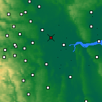 Nearby Forecast Locations - Селби - карта