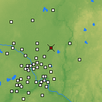 Nearby Forecast Locations - Форест-Лейк - карта
