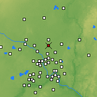 Nearby Forecast Locations - Хам-Лейк - карта