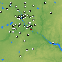 Nearby Forecast Locations - Инвер-Гров-Хайтс - карта