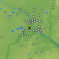 Nearby Forecast Locations - Сент-Луис-Парк - карта