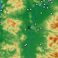 Nearby Forecast Locations - Индепенденс - карта