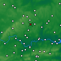 Nearby Forecast Locations - Сент-Олбанс - карта