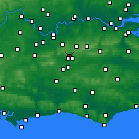 Nearby Forecast Locations - Кроли - карта