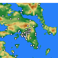 Nearby Forecast Locations - Кифисья - карта