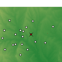 Nearby Forecast Locations - Гарленд - карта