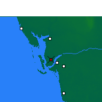 Nearby Forecast Locations - Кейп-Корал - карта