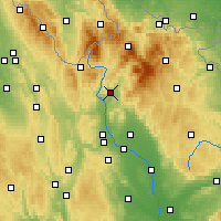 Nearby Forecast Locations - Шумперк - карта