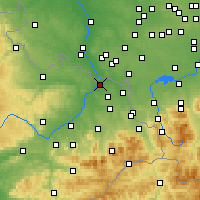 Nearby Forecast Locations - Богумин - карта