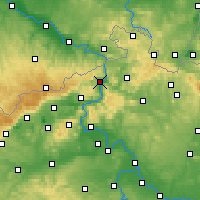 Nearby Forecast Locations - Дечин - карта