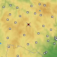 Nearby Forecast Locations - Йиглава - карта