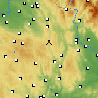 Nearby Forecast Locations - Свитави - карта