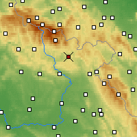 Nearby Forecast Locations - Трутнов - карта