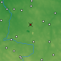 Nearby Forecast Locations - Белхатув - карта