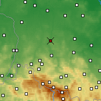 Nearby Forecast Locations - Болеславец - карта