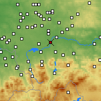 Nearby Forecast Locations - Бжеще - карта
