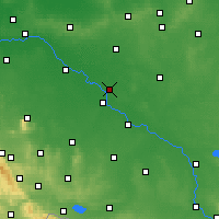 Nearby Forecast Locations - Ельч-Лясковице - карта
