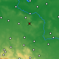 Nearby Forecast Locations - Польковице - карта