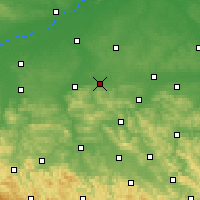 Nearby Forecast Locations - Ропчице - карта