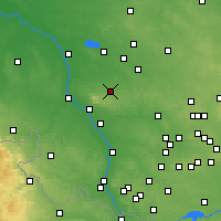 Nearby Forecast Locations - Стшельце-Опольске - карта