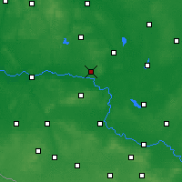 Nearby Forecast Locations - Сулехув - карта