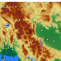 Nearby Forecast Locations - Pertouli - карта