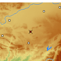 Nearby Forecast Locations - Вальдепеньяс - карта