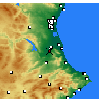 Nearby Forecast Locations - Каркахенте - карта