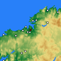 Nearby Forecast Locations - Олейрос - карта