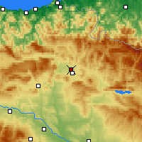Nearby Forecast Locations - Бараньяйн - карта